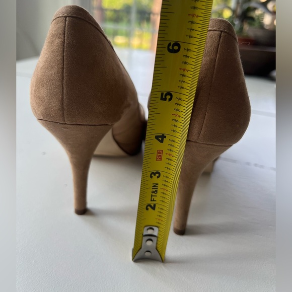Marc Fisher Manila Suede peep toe size 9.5 - Picture 12 of 12